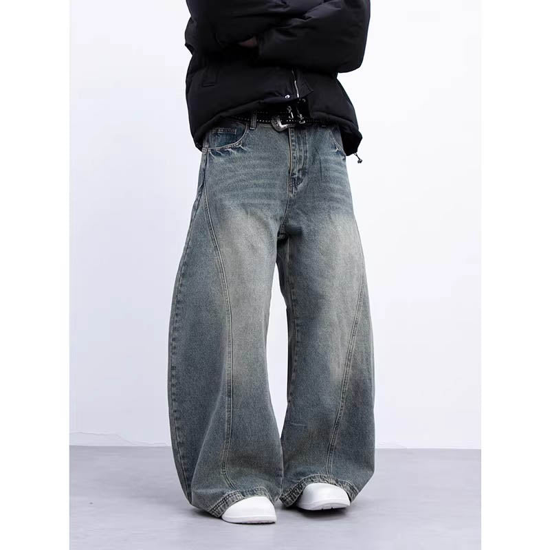 Cleanfit Baggy Scimitar-silhouette Jeans 1038