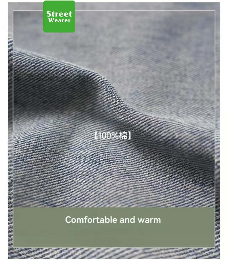 Cleanfit Basic Washed Vintage Casual Straight Ripped Jeans SW023UNFG510