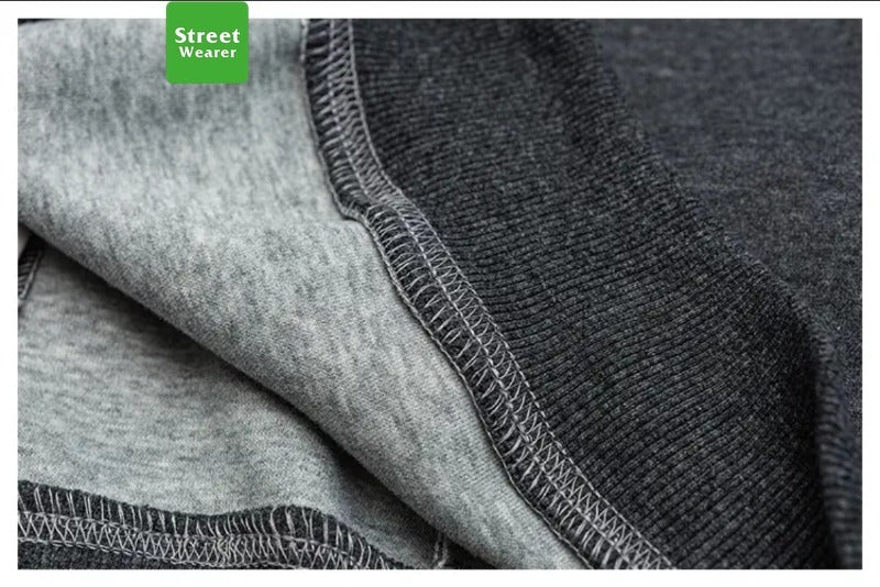 460GSM Heavyweight Color-Block Versatile Sports Hoodies