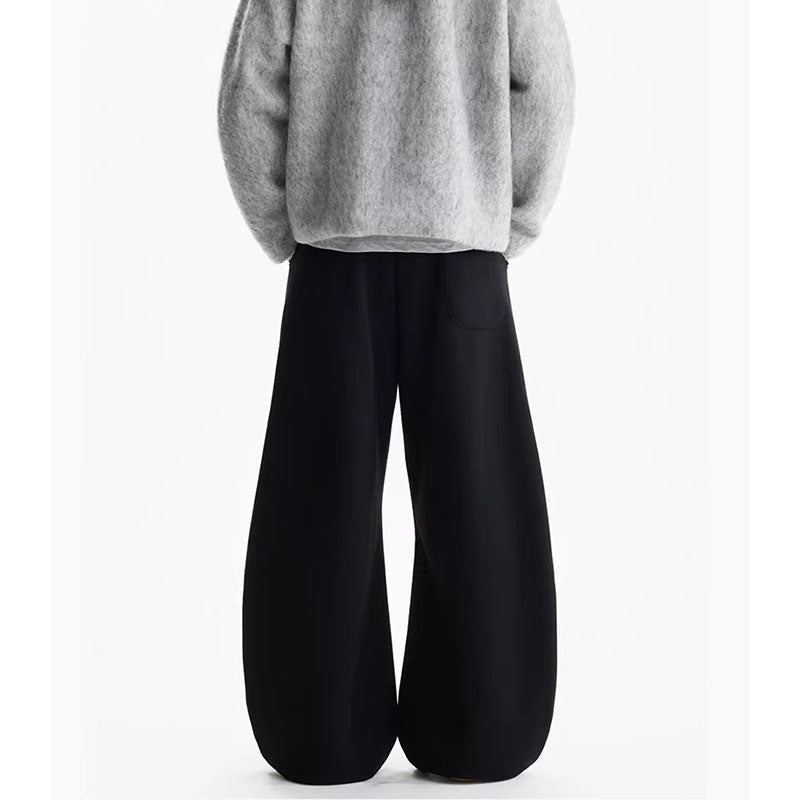 Simple Scimitar-silhouette Sweatpants CK6630