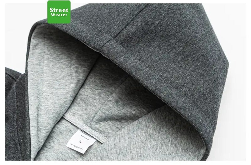 460GSM Heavyweight Color-Block Versatile Sports Hoodies