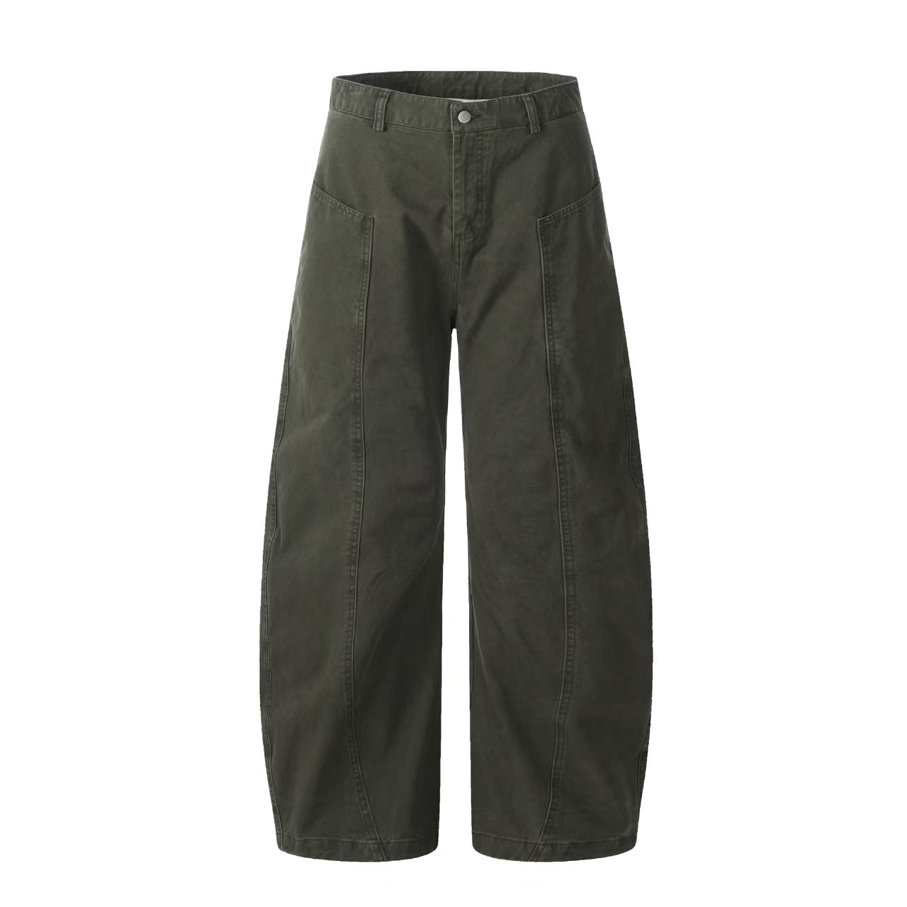 Scimitar-silhouette Cargo pants SW012KNCK6615
