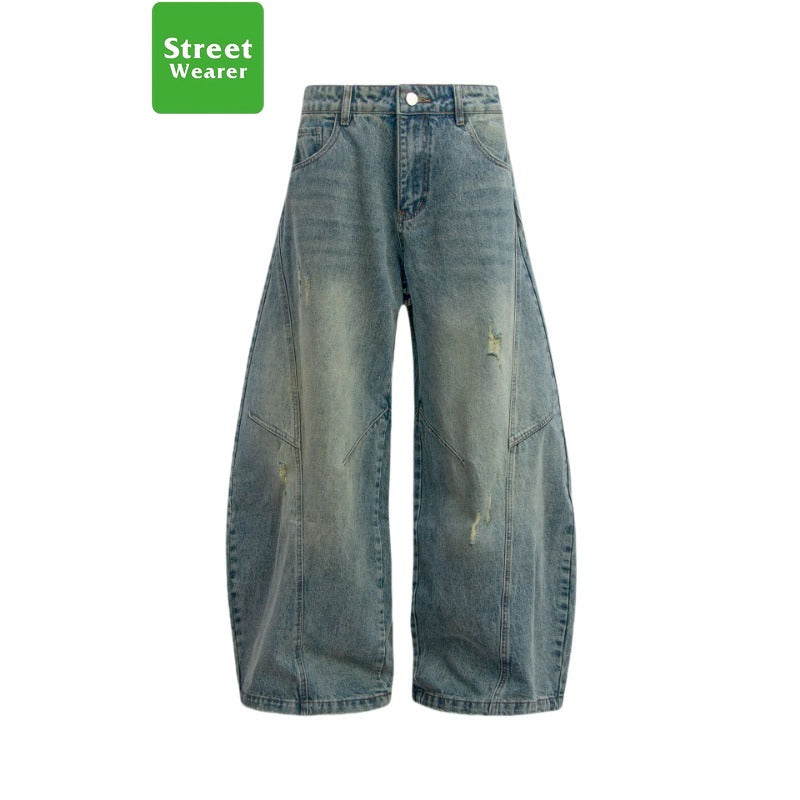 Cleanfit Vintage Scimitar-silhouette Jeans SW036FEARLESS1035