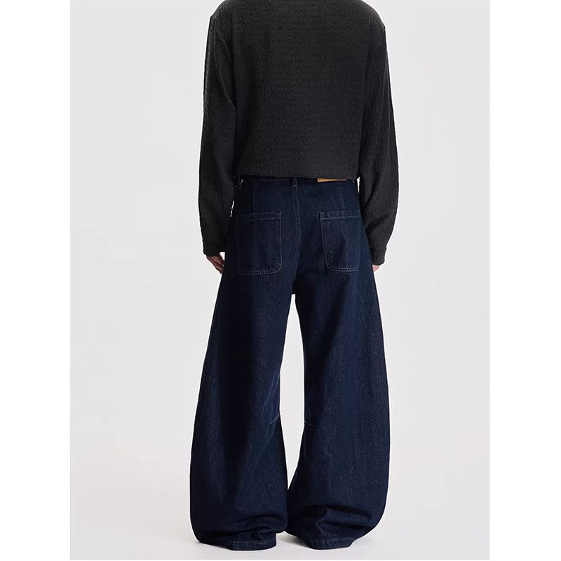 Cleanfit Baggy Scimitar-silhouette Jeans 1035