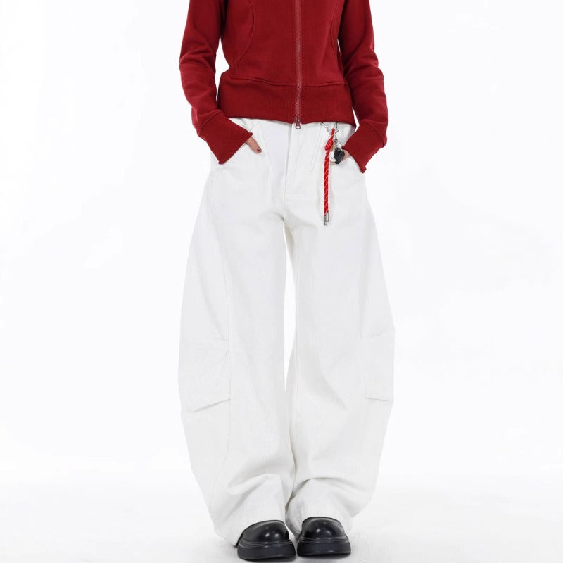 Cleanfit Scimitar-silhouette White Jean