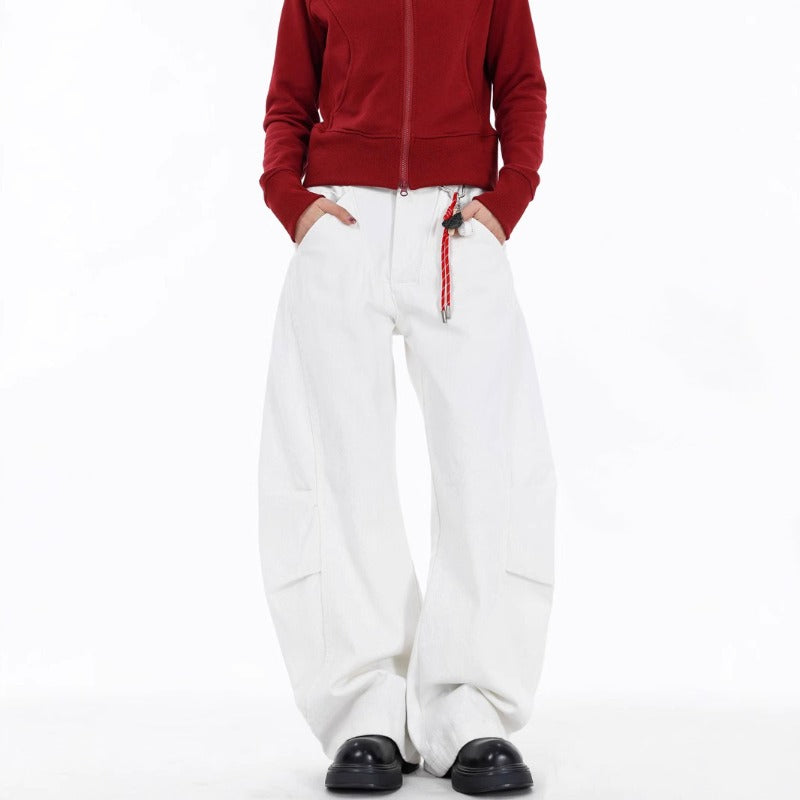 Cleanfit Scimitar-silhouette White Jean