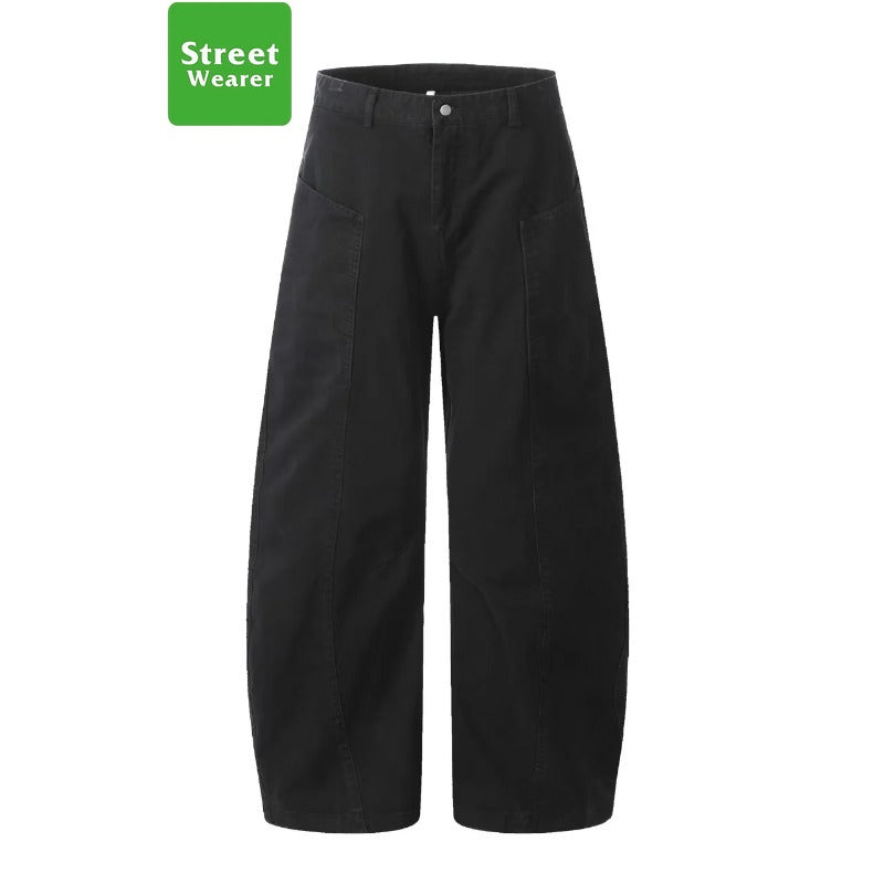 Scimitar-silhouette Cargo pants SW012KNCK6615