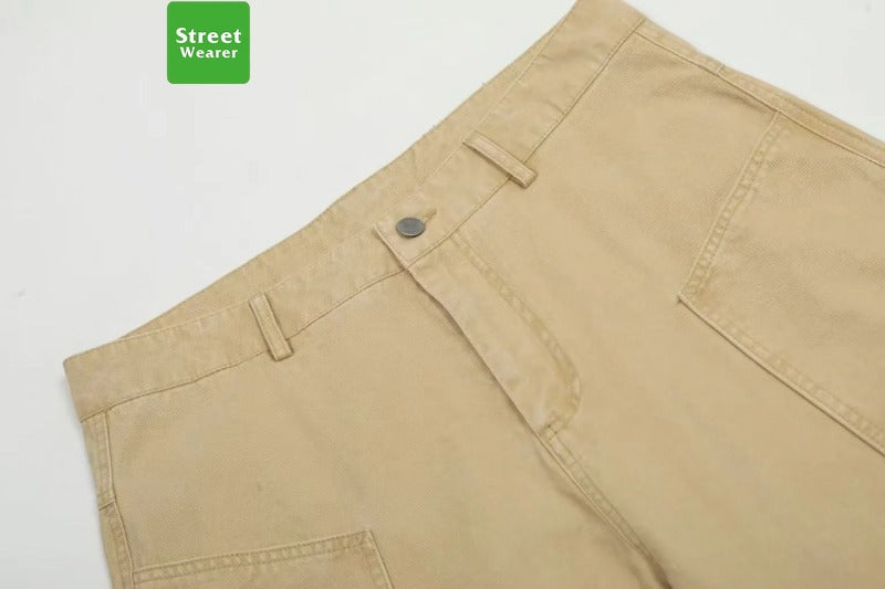 Scimitar-silhouette Cargo pants SW012KNCK6615
