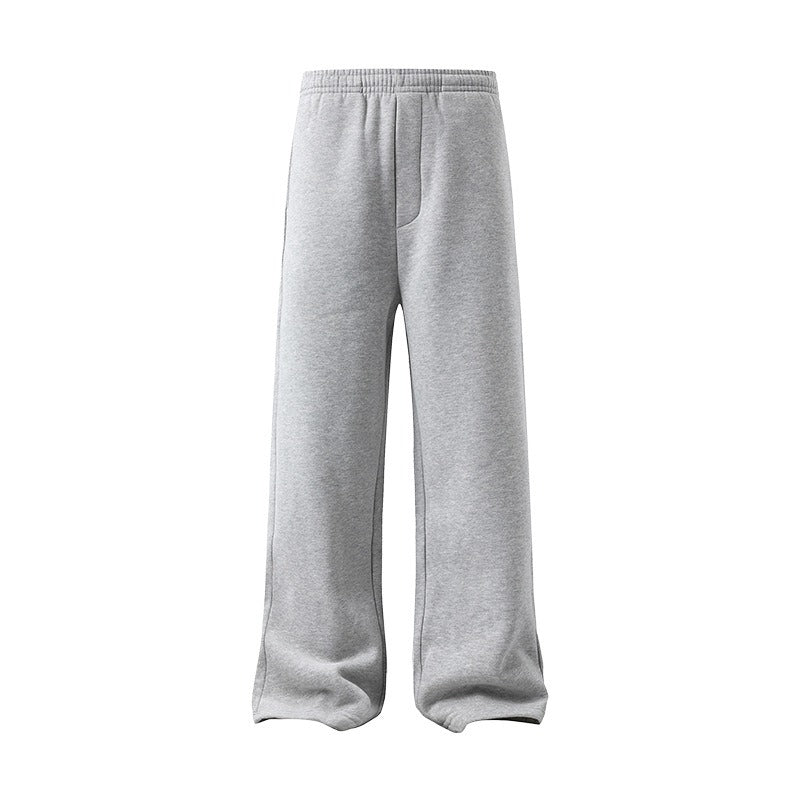 Affordable Fleece-Lined Oversized Sweatpants