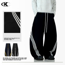 Vintage Sports Training Loose Fit Casual Pants