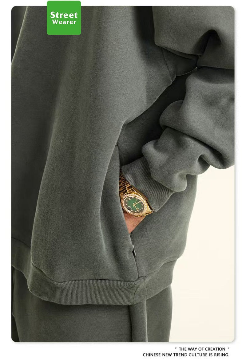 Heavyweight Loose Casual Thickened Hoodie SW006BEW2419K2405