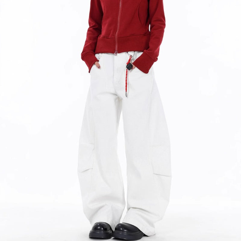Cleanfit Scimitar-silhouette White Jean