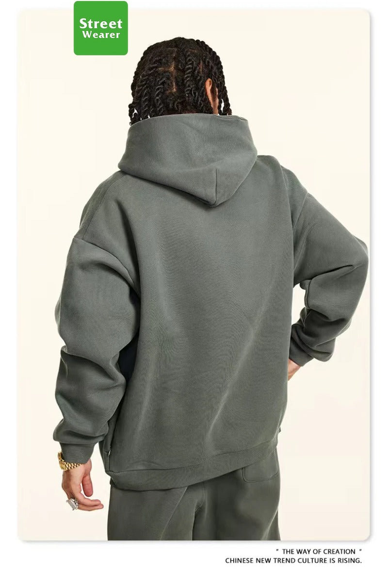 Heavyweight Loose Casual Thickened Hoodie SW006BEW2419K2405