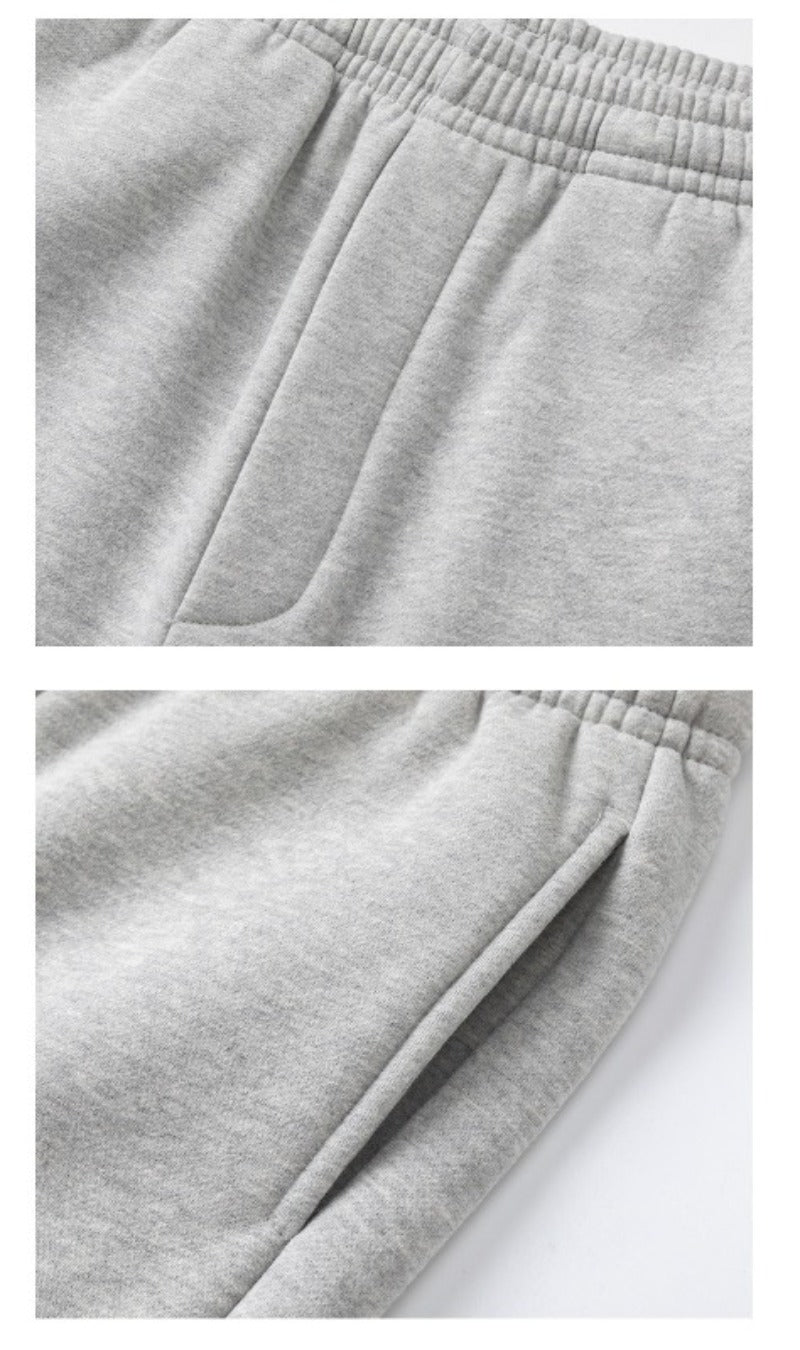 Affordable Fleece-Lined Oversized Sweatpants