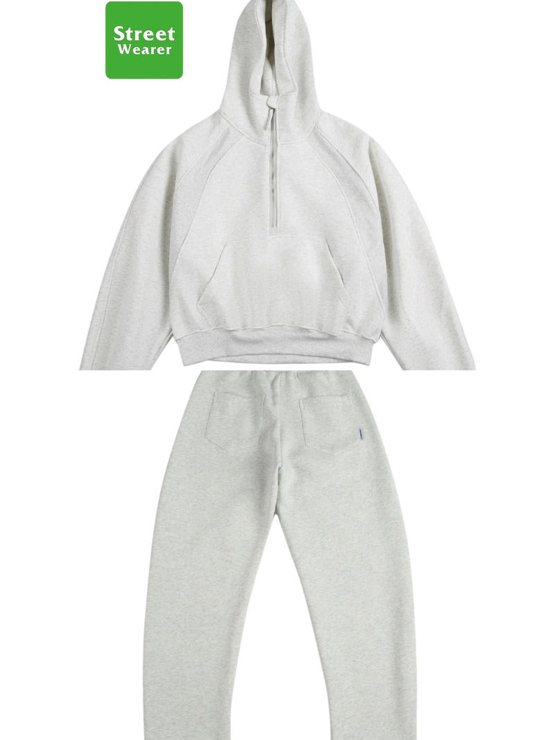 Multi-Panel UltraWeight Hoodie Set SW018LLLWY988&985