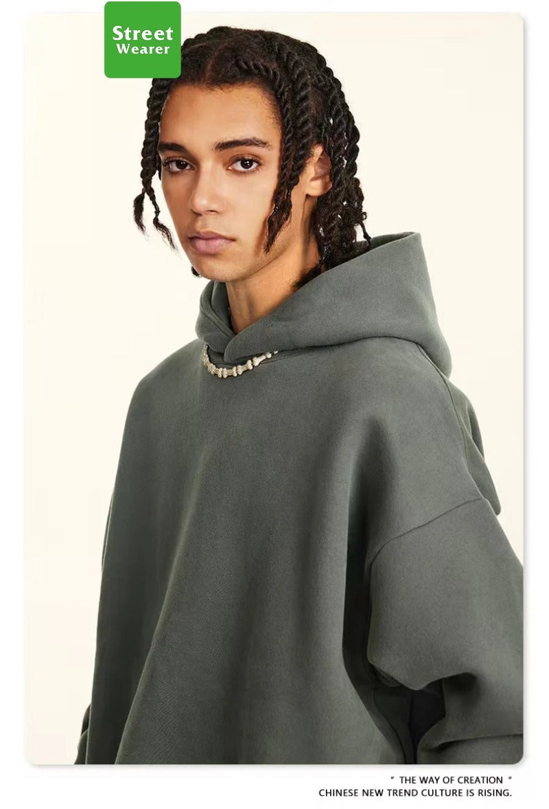 Heavyweight Loose Casual Thickened Hoodie SW006BEW2419K2405