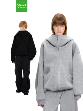 550G Scuba Knit Boxy Hoodie UNF8898