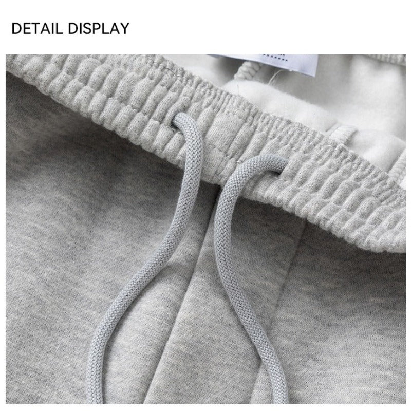 Affordable Fleece-Lined Oversized Sweatpants