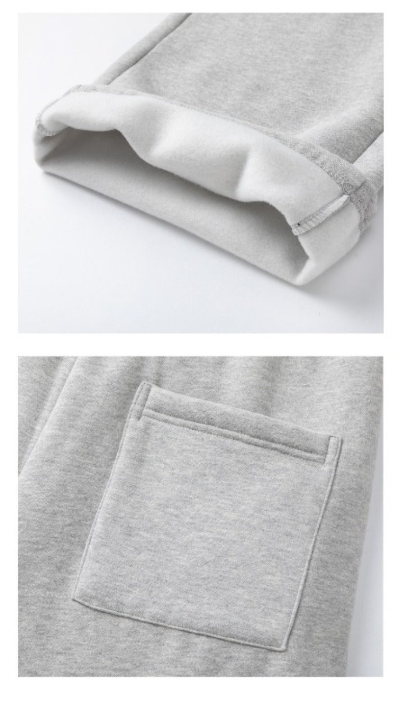 Affordable Fleece-Lined Oversized Sweatpants