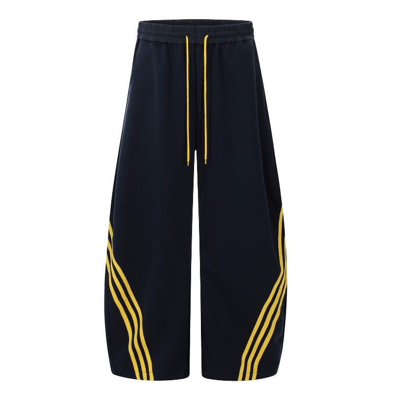 Vintage Sports Training Loose Fit Casual Pants