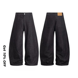 Cleanfit Baggy Scimitar-silhouette Jeans 1035