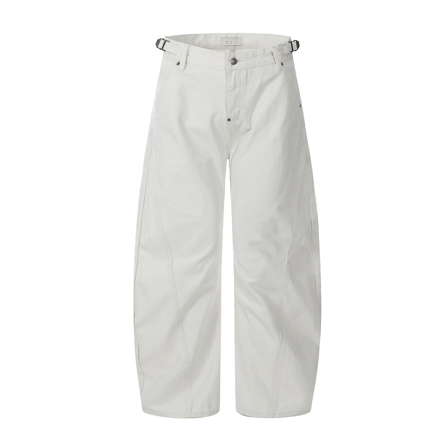 Cleanfit Vintage White Scimitar-silhouette Jean