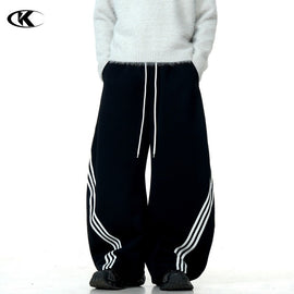 Vintage Sports Training Loose Fit Casual Pants