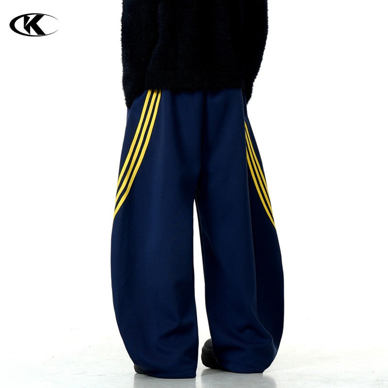Vintage Sports Training Loose Fit Casual Pants