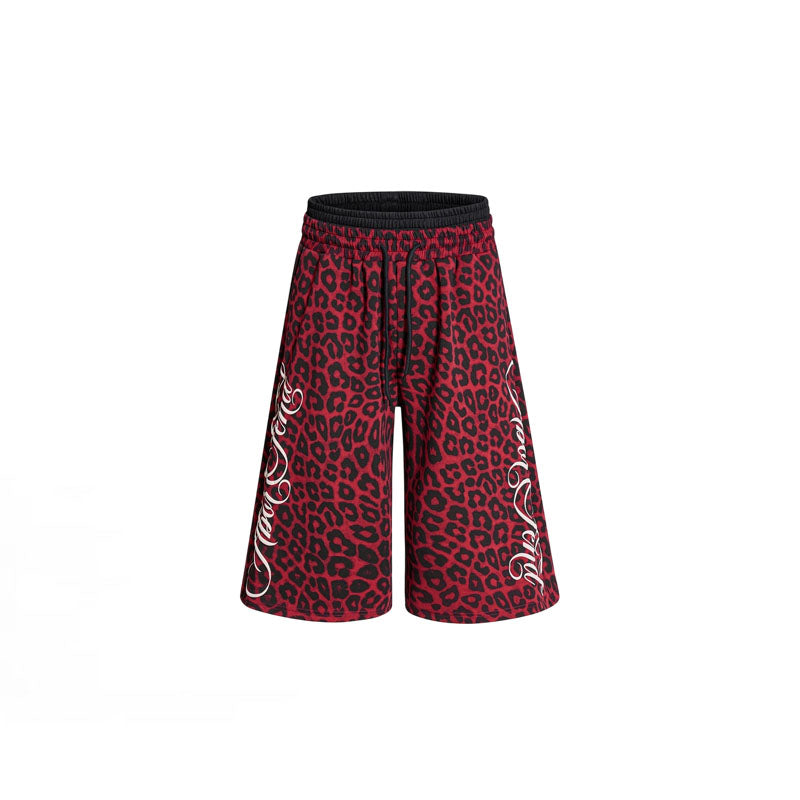 Wild Leopard Street Shorts K210