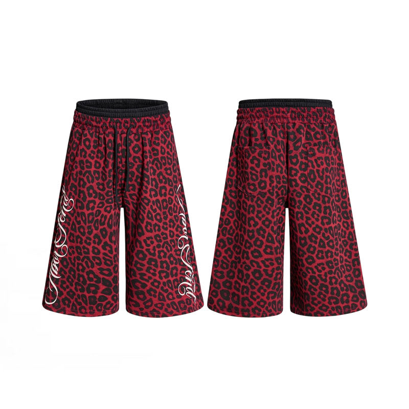 Wild Leopard Street Shorts K210