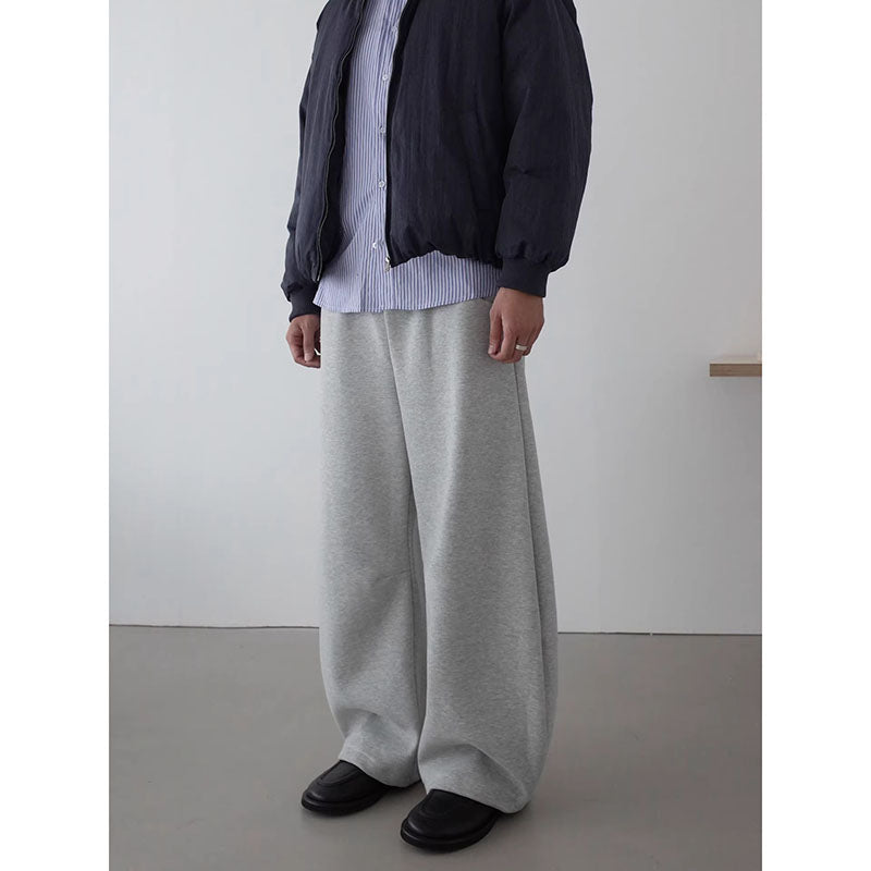 Simple Scimitar-silhouette Sweatpants CK6630