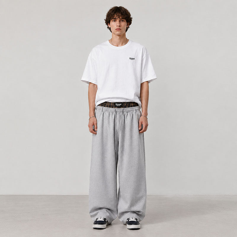 Double Waist Baggy Sweatpants CK6597