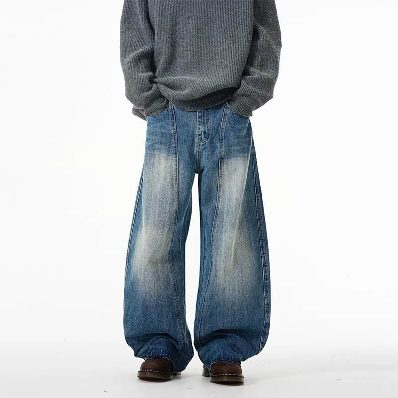 Cleanfit Baggy Scimitar-silhouette Jeans 1052