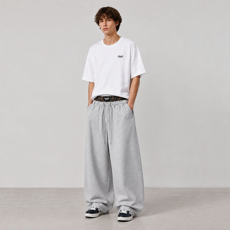 Double Waist Baggy Sweatpants CK6597