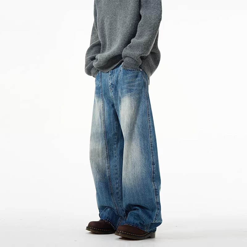 Cleanfit Baggy Scimitar-silhouette Jeans 1052