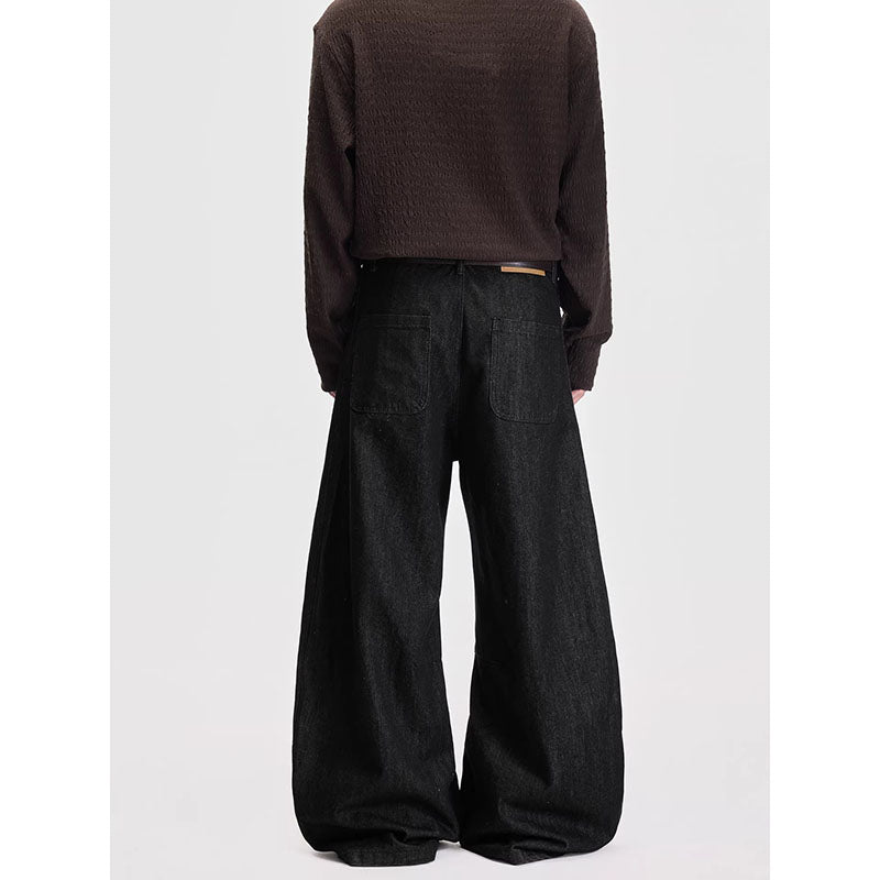 Cleanfit Baggy Scimitar-silhouette Jeans 1035