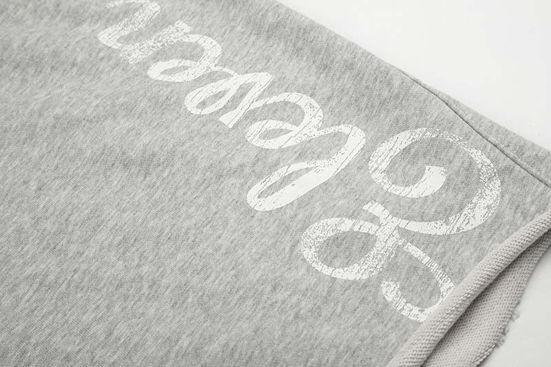 Script Logo Baggy Sweat Shorts Grey CK280