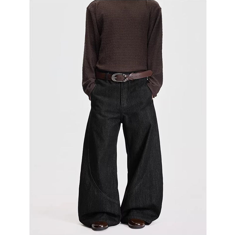 Cleanfit Baggy Scimitar-silhouette Jeans 1035