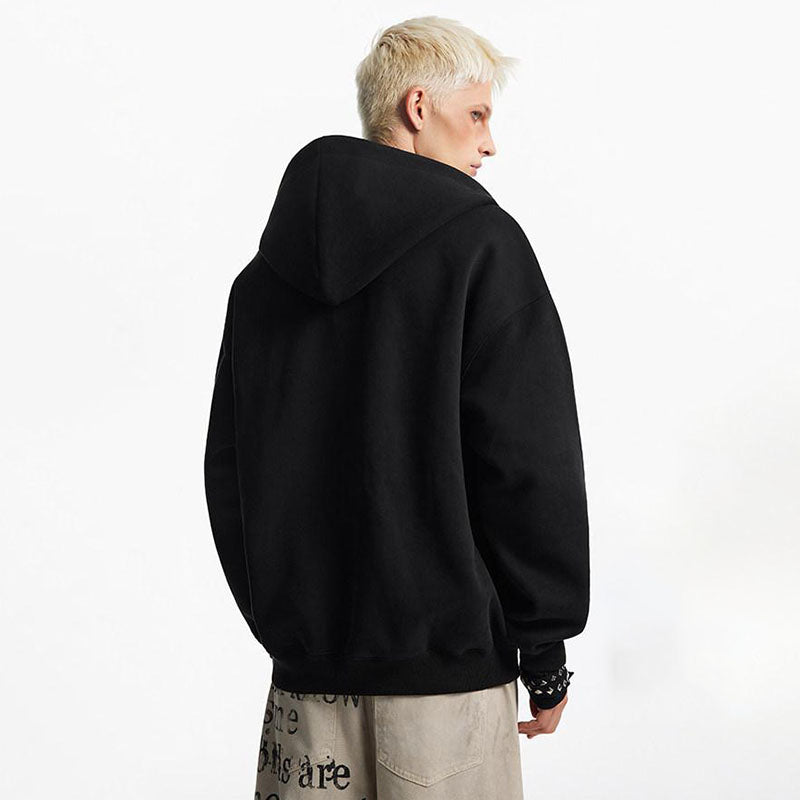 Heavyweight Color Block Patchwork Hoodies YE-WW99