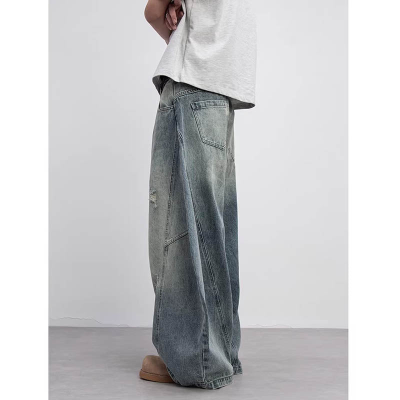 Cleanfit Baggy Scimitar-silhouette Jeans 1053