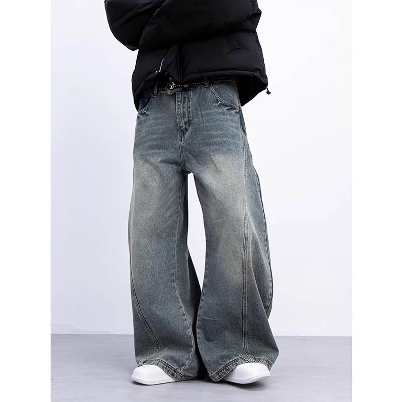 Cleanfit Baggy Scimitar-silhouette Jeans 1038