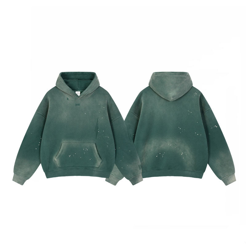 Relic Distressed Paint Splatter Hoodie BK23819