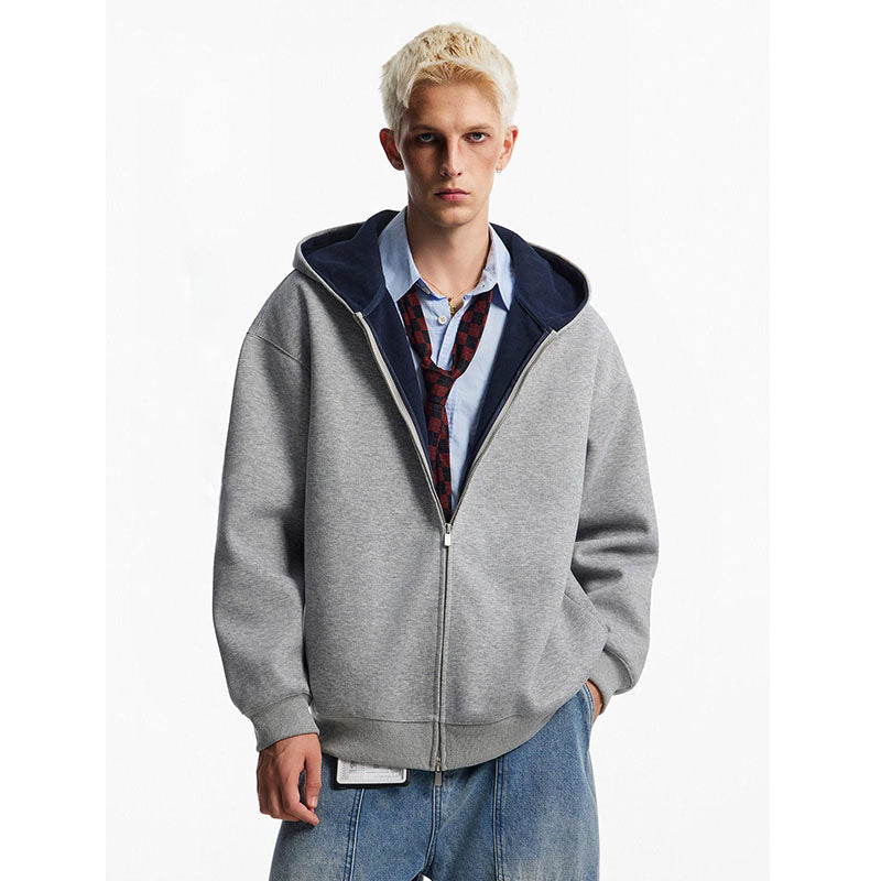 Heavyweight Color Block Patchwork Hoodies YE-WW99