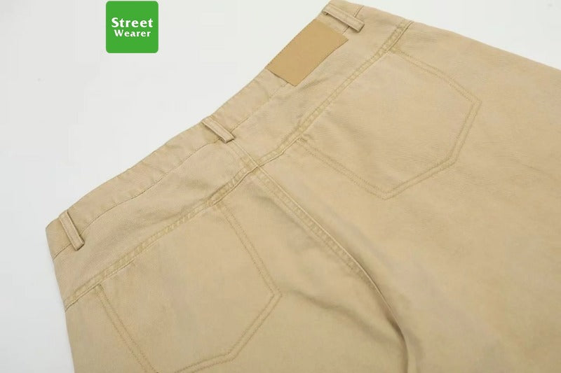 Scimitar-silhouette Cargo pants SW012KNCK6615