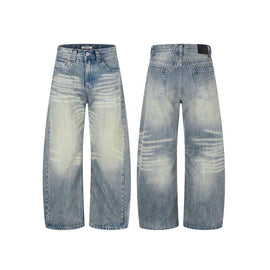 Blade Barre  Whisker Scimitar Jeans — Vintage Blue GPC9820