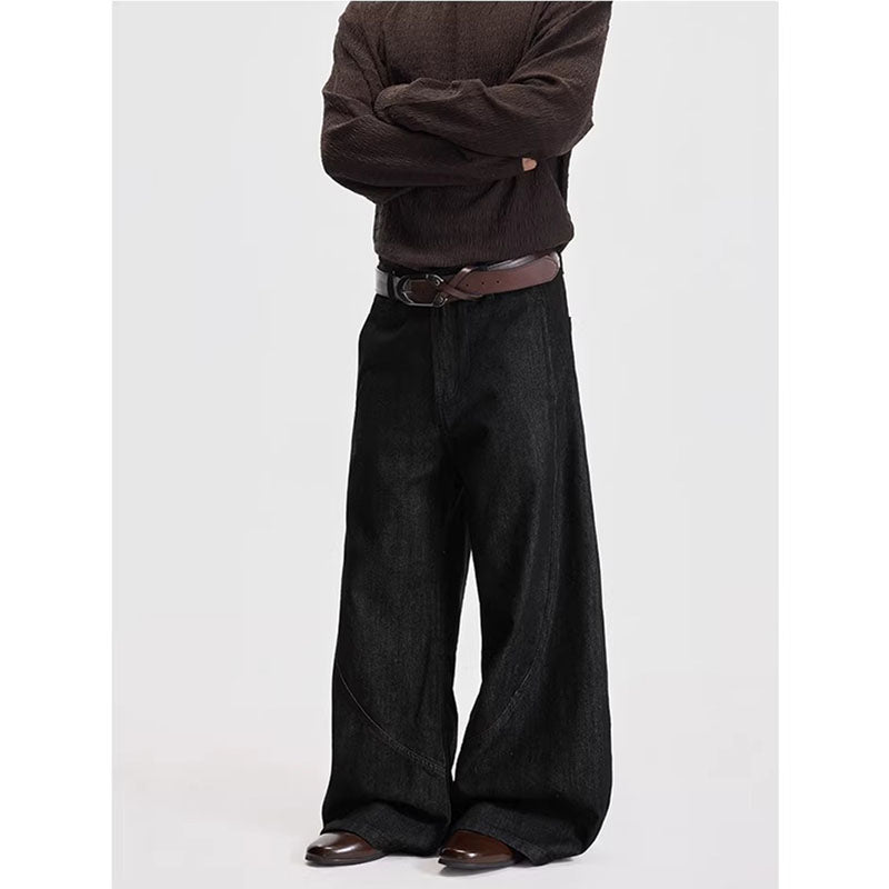 Cleanfit Baggy Scimitar-silhouette Jeans 1035