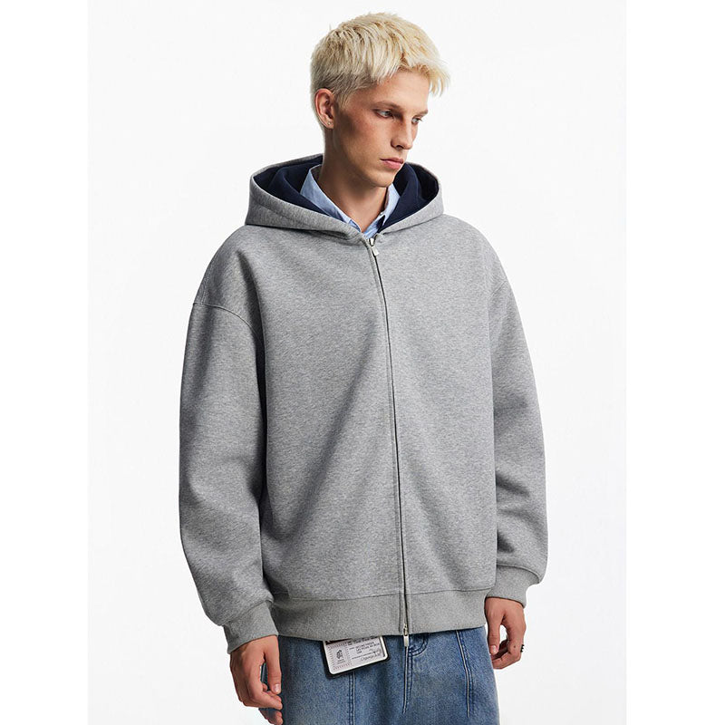 Heavyweight Color Block Patchwork Hoodies YE-WW99
