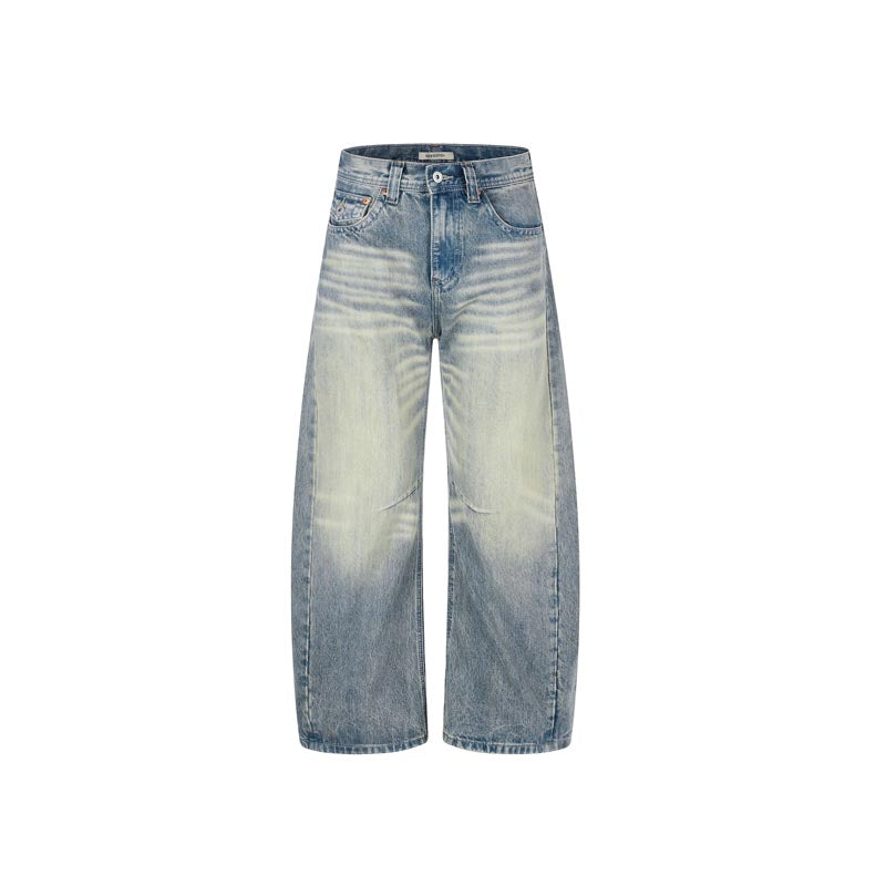Blade Barre  Whisker Scimitar Jeans — Vintage Blue GPC9820