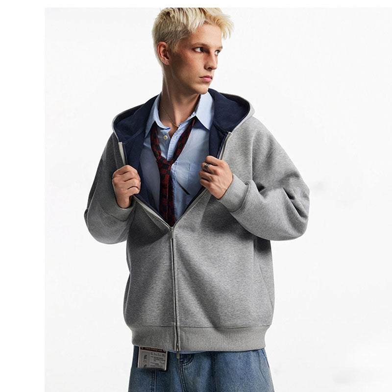 Heavyweight Color Block Patchwork Hoodies YE-WW99