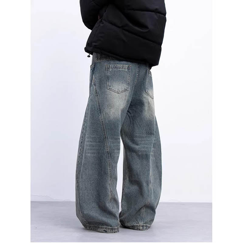Cleanfit Baggy Scimitar-silhouette Jeans 1038